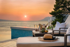 Гостиница Luxury Seafront Villa Brela Pride with private heated pool at the beach in Brela - Baska Voda  Брела